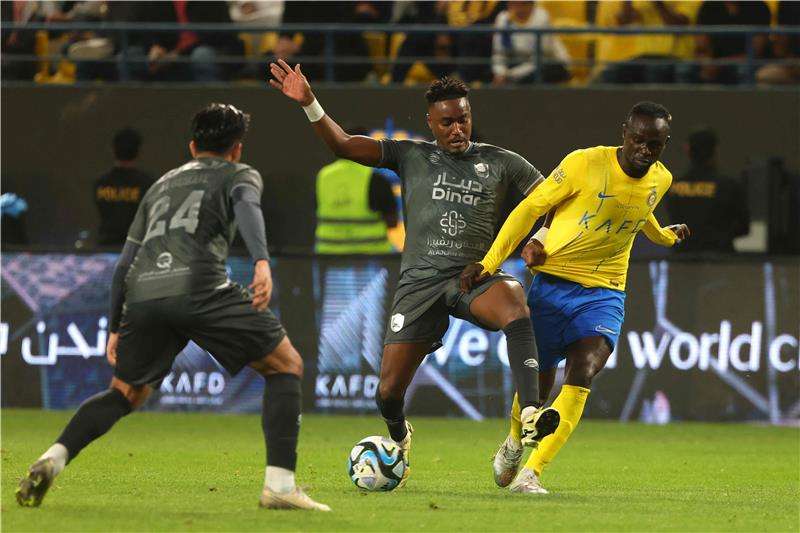 جانب من المباراة