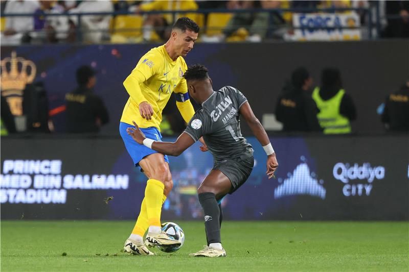 جانب من المباراة