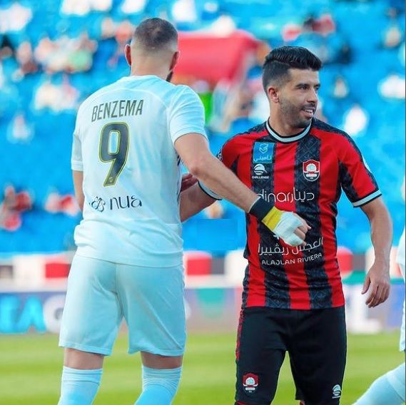 كريم البركاوي مع بنزيما