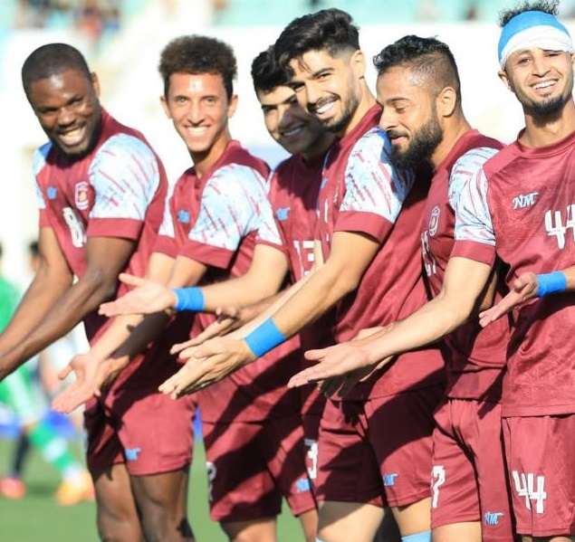 فرحة لاعبي نقفط ميسان