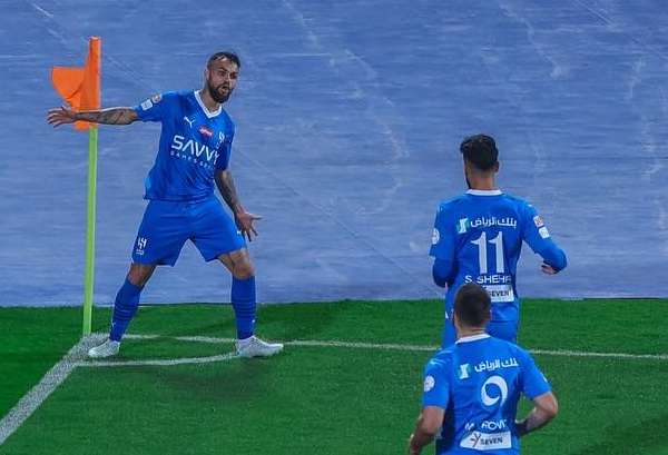 من المباراة