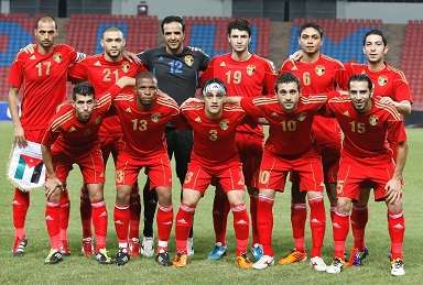 تشكيلة منتخب الاردن التي لعبت أمام تايلند