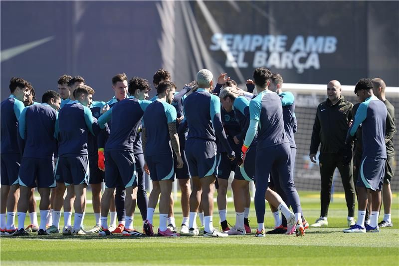 لاعبو برشلونة