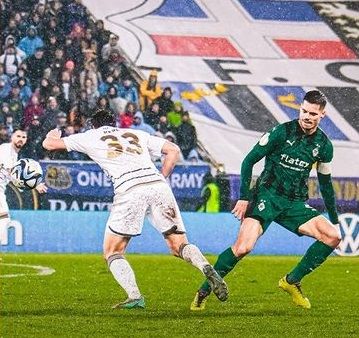 من المباراة