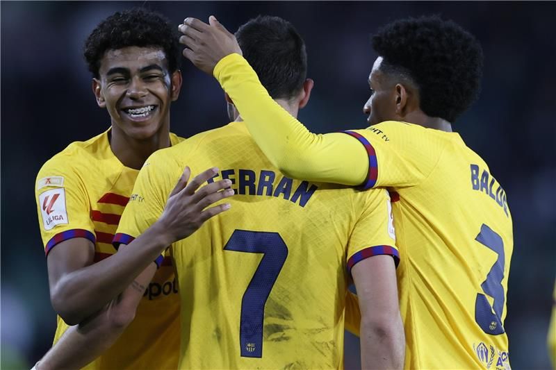 لاعبو برشلونة