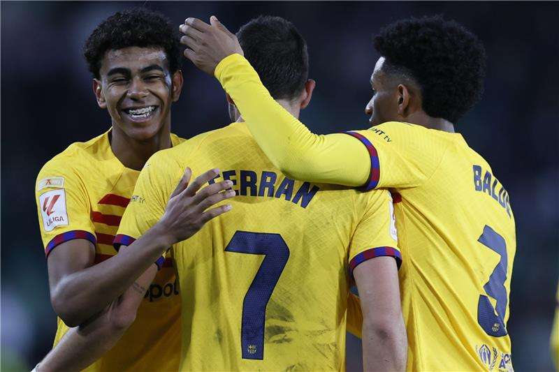 لاعبو برشلونة