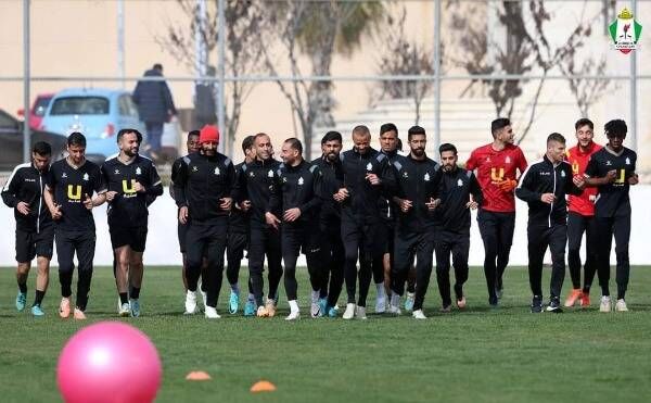 من تدريبات الفريق