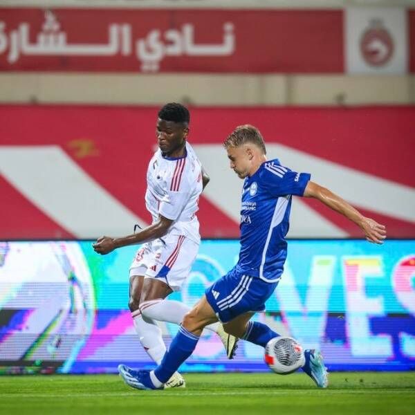 جانب من المباراة