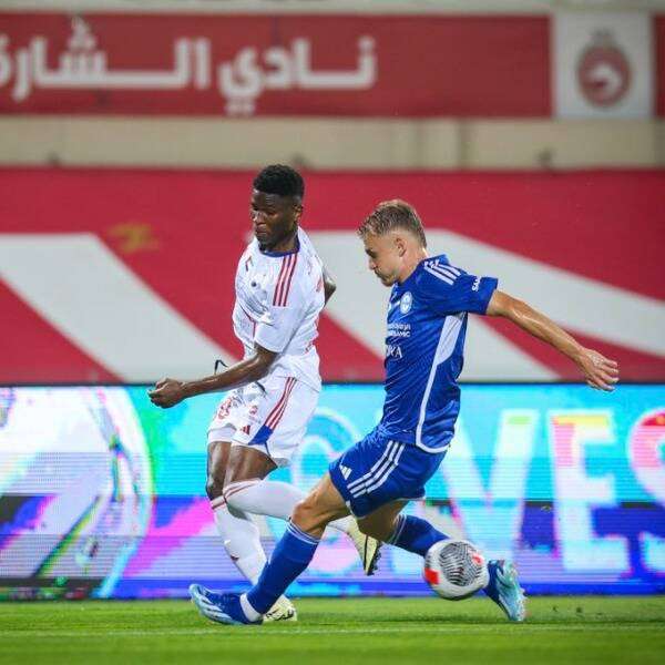 جانب من المباراة