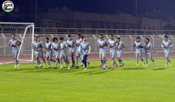 من مران المنتخب اليمني