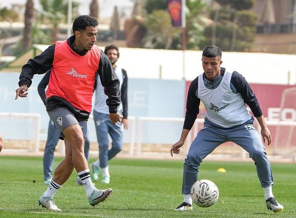 من تدريبات الزمالك