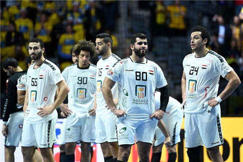 لاعبو منتخب مصر