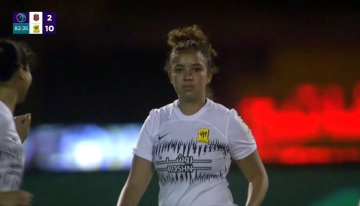 مريم التميمي في لقاء الرياض والاتحاد