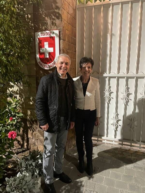 كولر مع السفيرة