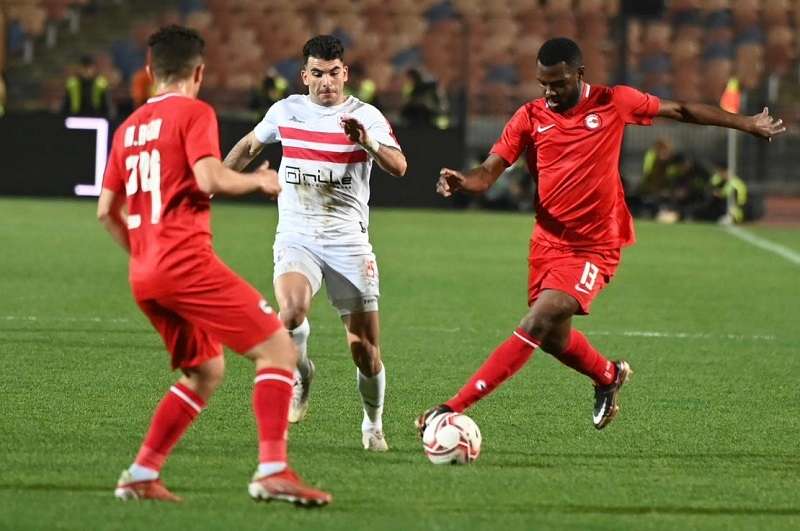 من مباراة سابقة بين الزمالك وفيوتشر
