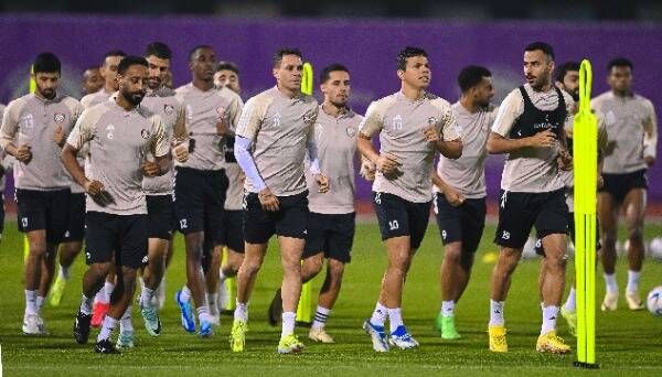 من تدريبات المنتخب