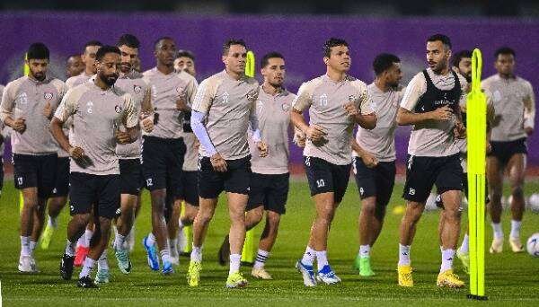 من تدريبات المنتخب