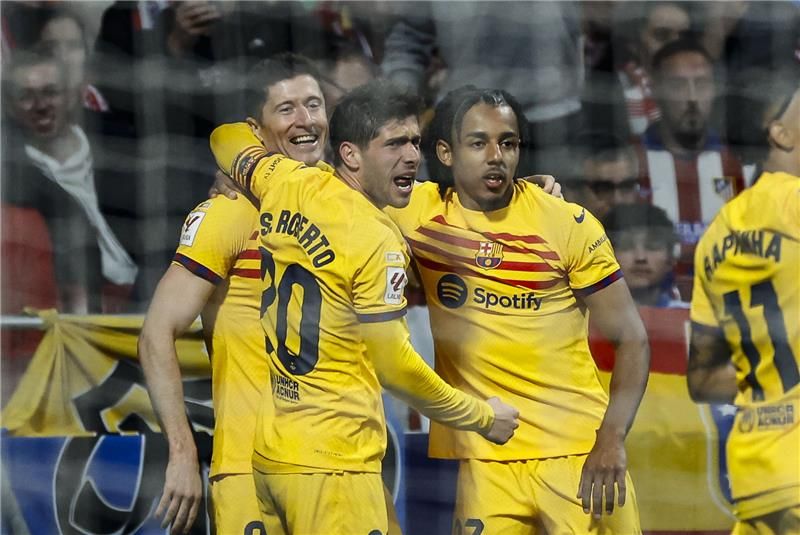 لاعبو برشلونة