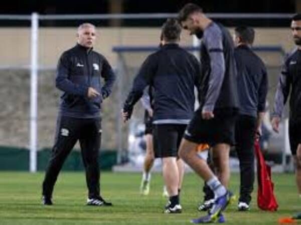 من مران المنتخب الفلسطيني