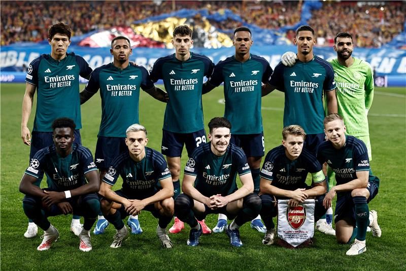 لاعبو آرسنال