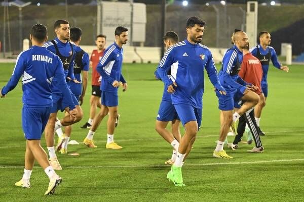 من مران المنتخب الكويتي