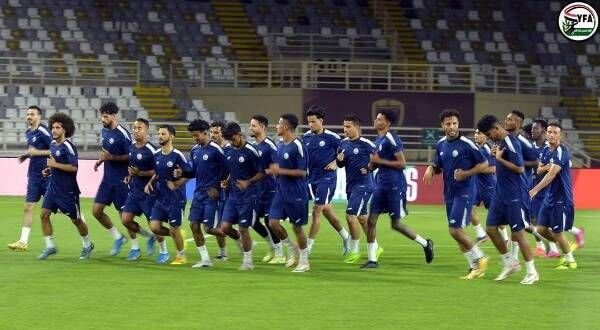 من تدريبات المنتخب