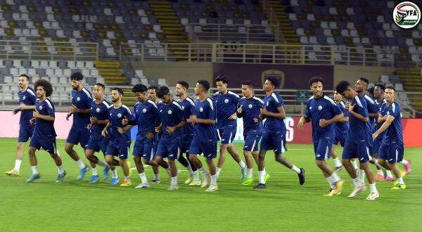 من تدريبات المنتخب