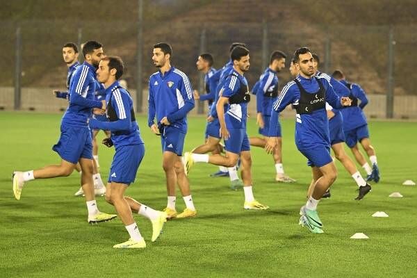 من تدريبات المنتخب