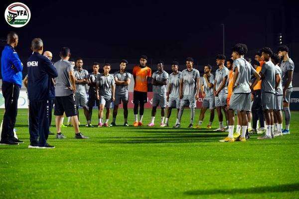 من تدريبات المنتخب