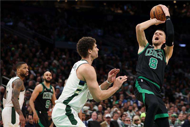 من مباراة بوسطن سلتيكس وميلواكي بكس