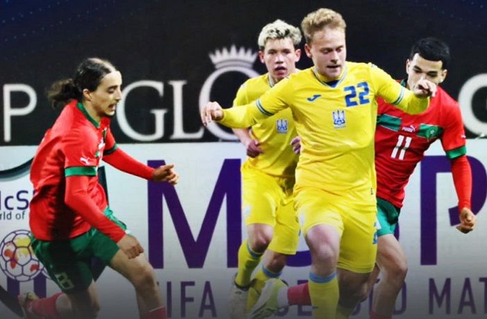 جانب من المباراة