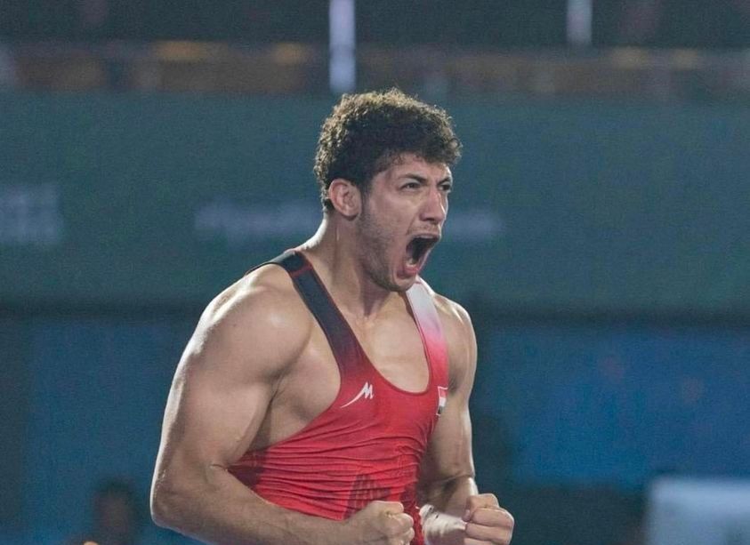 المصارع المصري محمد جبر