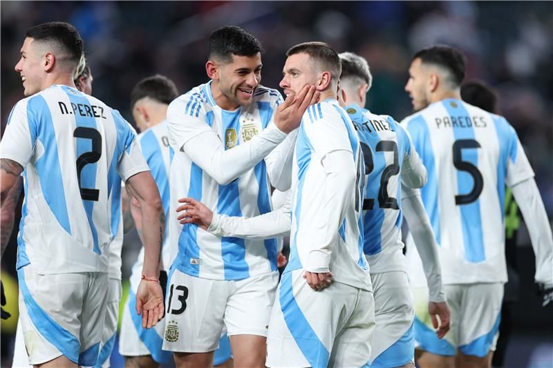 جانب من المباراة