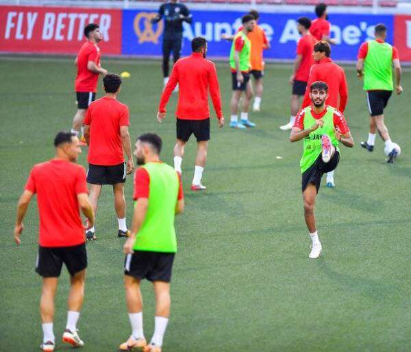 تدريبات منتخب العراق