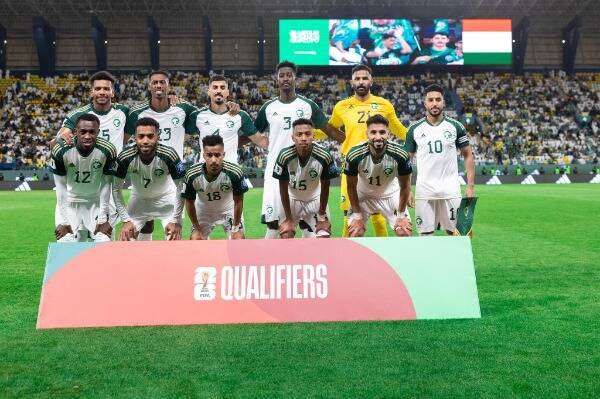 لاعبو منتخب السعودية