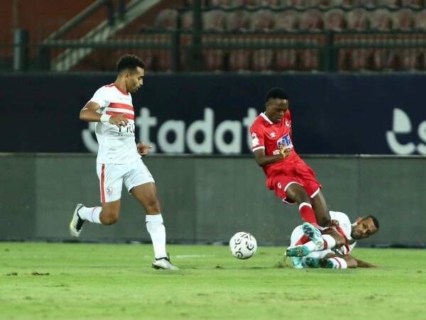 مباراة سابقة بين الزمالك وفيوتشر