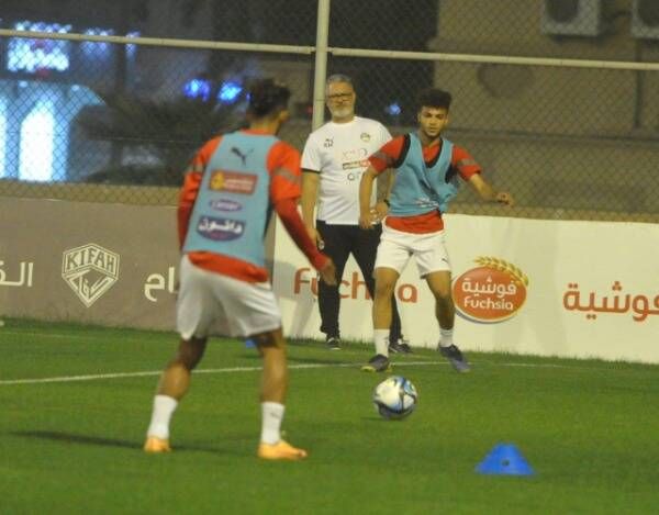 من مران المنتخب الأولمبي