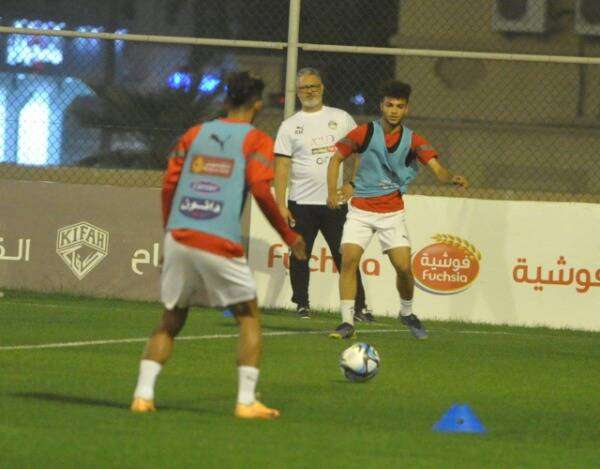 من مران المنتخب الأولمبي