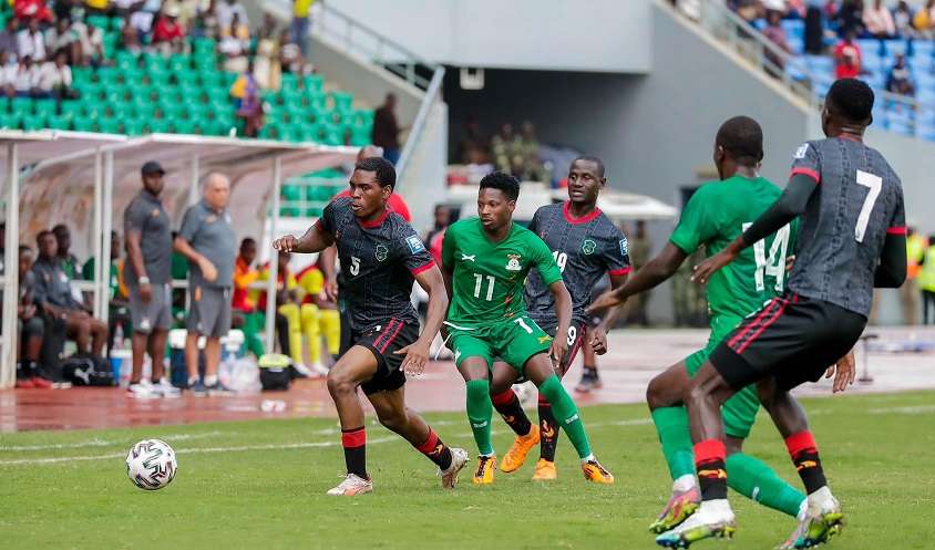 جانب من المباراة