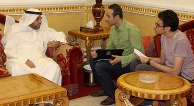 عبيد العنزي يتحدث لمحرري كووورة احمد عزيز و امجد مجدي