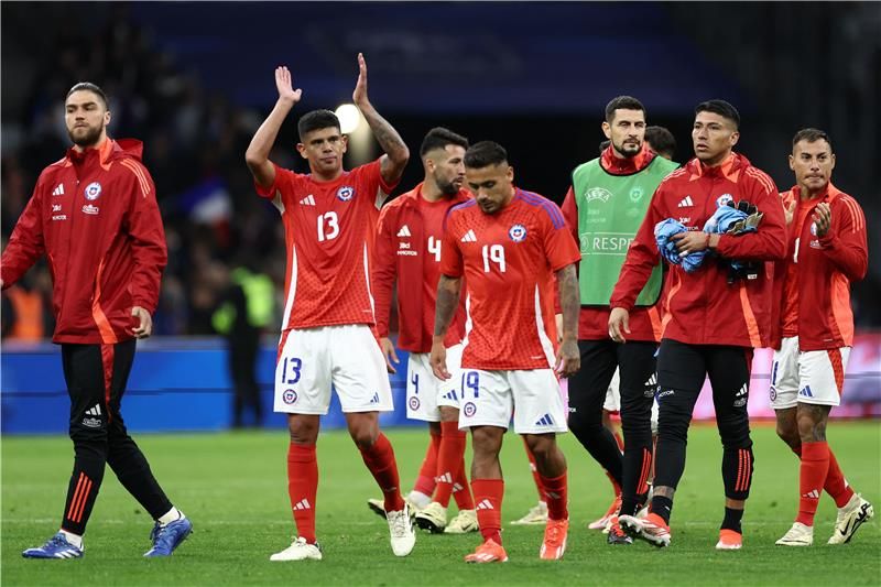 لاعبو تشيلي