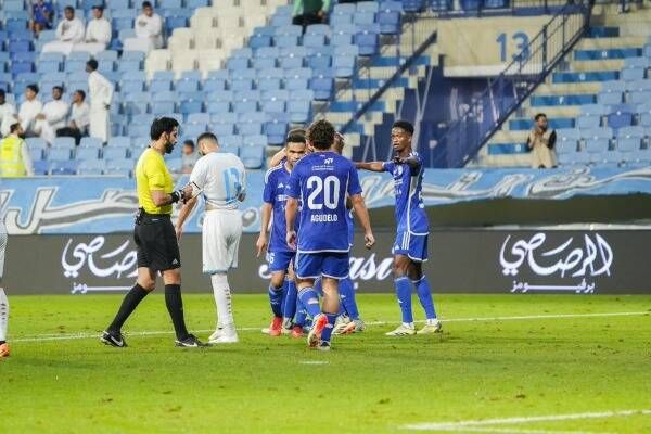 جانب من المباراة