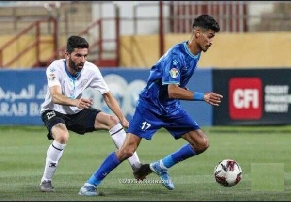 جانب من المباراة