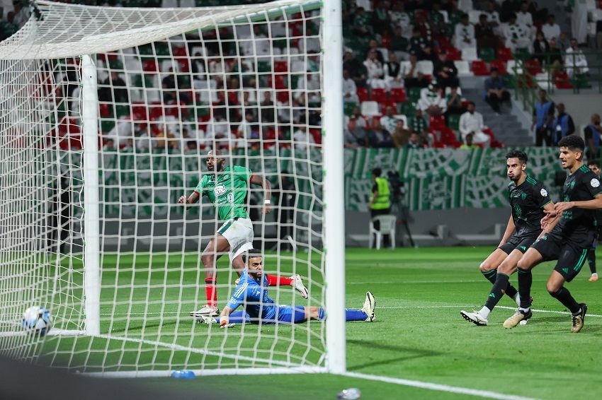 جانب من المباراة