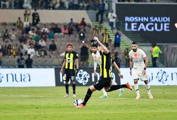 جانب من المباراة