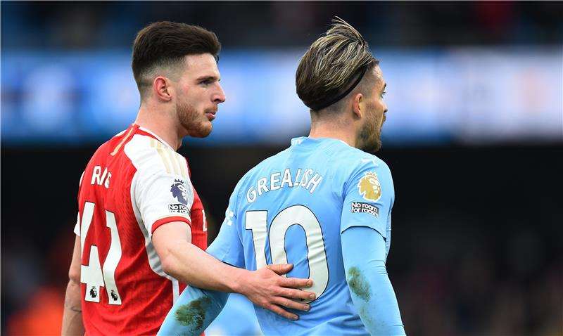 رايس وجريليش من قمة السيتي وآرسنال