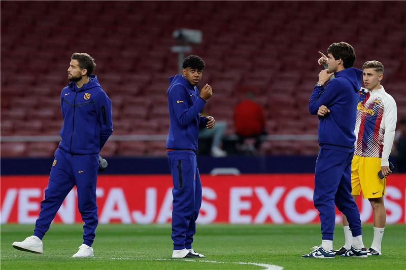 لاعبو برشلونة