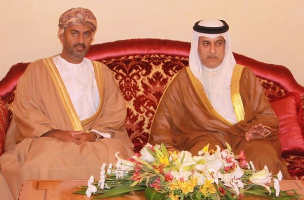 الضيف العماني مع الشيخ سلمان