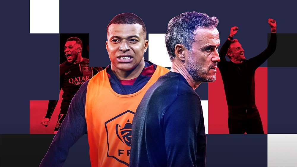 مبابي وإنريكي