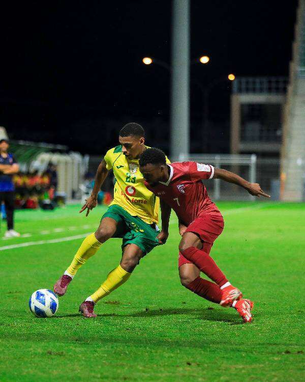 جانب من المباراة